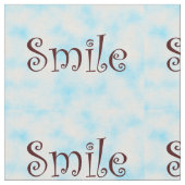 Lächeln Stoff (Nahaufnahme)