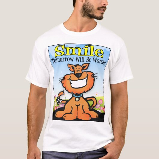 Lächeln T-Shirt (Vorderseite)