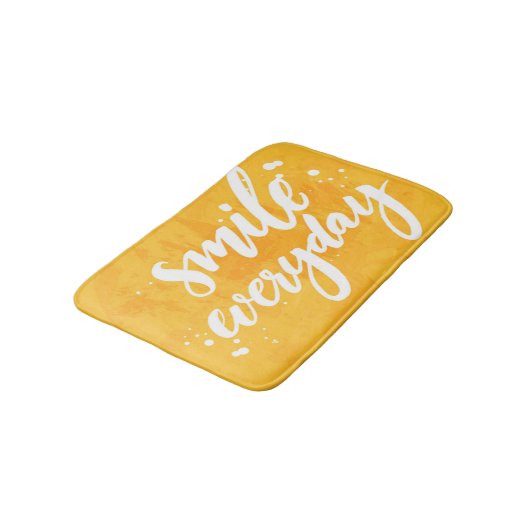 Lächeln täglich badematte (Schrägansicht)