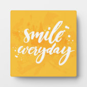 Lächeln täglich fotoplatte (Vorderseite)