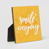 Lächeln täglich fotoplatte (Vorderseite)