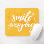 Lächeln täglich mousepad (Mit Mouse)