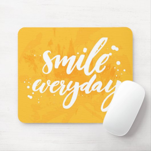 Lächeln täglich mousepad (Mit Mouse)