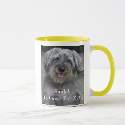 Lächeln! Tasse (Rechts)