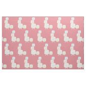 Lächeln teilweise Staplungsmarsmallows Stoff (Fat Quarter (45,7 x 55,9 cm))
