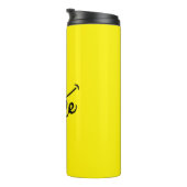 Lächeln Thermosbecher (Nach rechts gedreht)