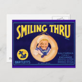 Lächeln Thru Postkarte (Vorne/Hinten)