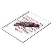 Lächeln Tränen meines ganzen Lebens - Todesurteil Notizblock (Linke Seite)