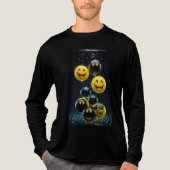LÄCHELN Tri-Blend SHIRT (Vorderseite)