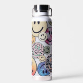 Lächeln Trinkflasche (Rückseite)