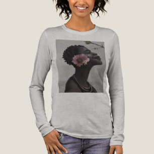 Lächeln und Blume Tri-Blend Shirt