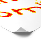 Lächeln und die Welt lächelt mit dir (2) Poster (Ecke)