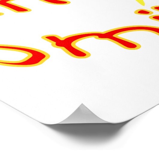 Lächeln und die Welt lächelt mit dir (2) Poster (Ecke)