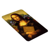 Lächeln und essen Sie Tofurkey Magnet (Rechte Seite)