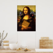 Lächeln und essen Sie Tofurkey Poster (Küche)