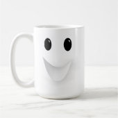 Lächeln und Gegähne Kaffeetasse (Links)