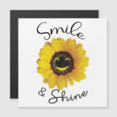 Lächeln und Rhein Magnetkarte (Vorne/Hinten)