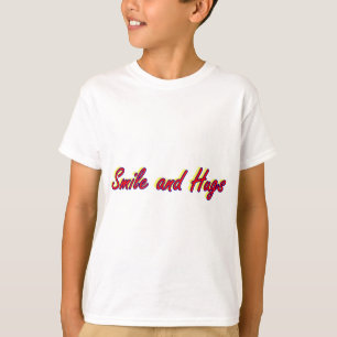 Lächeln und Umarmungen T-Shirt