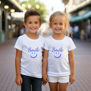 Lächeln - Verbreitung von Positivität und Glück Baby T-shirt