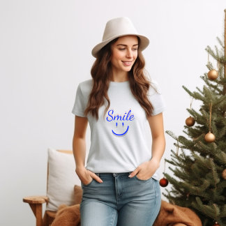 Lächeln - Verbreitung von Positivität und Glück T-Shirt