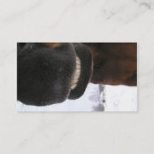 Lächeln Visitenkarte (Rückseite)