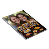 Lächeln von Daisies & Wirbel Custom Foto Notebook Notizblock (Rechte Seite)