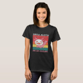 Lächeln wie ein Axolotl T-Shirt (Vorne ganz)