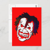Lächeln! : Zombie Postkarte (Vorne/Hinten)