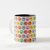 Lächeln Zweifarbige Tasse (Vorderseite Links)