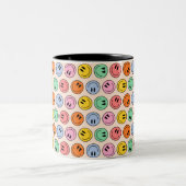Lächeln Zweifarbige Tasse (Mittel)