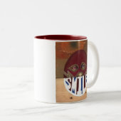 Lächeln Zweifarbige Tasse (VorderseiteRechts)