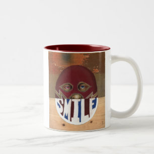 Lächeln Zweifarbige Tasse