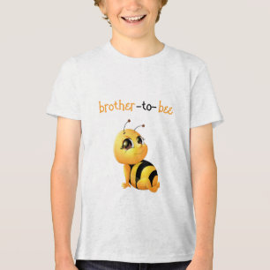 Lächelnd BienenBaby-Dusche Bruder zu T - Shirt