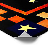 Lächelnd Crescent Moon Poster (Ecke)