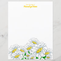 Lächelnd Daisy Dreams Undeutliches Blatt