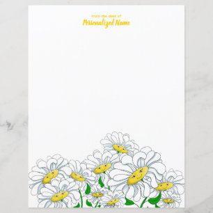 Lächelnd Daisy Dreams Undeutliches Blatt