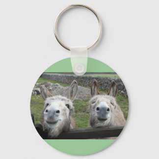 Lächelnd Donkeys! Schlüsselanhänger