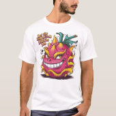 Lächelnd Dragon Fruit of Joy T-Shirt (Vorderseite)