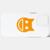 Lächelnd Emoji Cat Case-Mate iPhone Hülle (Rückseite (Horizontal))