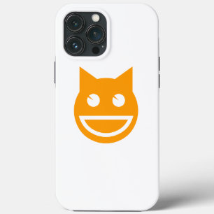 Lächelnd Emoji Cat iPhone 13 Pro Max Hülle