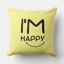 lächelnd emoji einfach elegant kissen