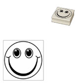 Lächelnd Emoji Face Gummistempel (Stempel)