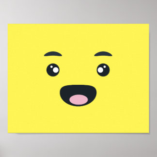Lächelnd Emoji Poster