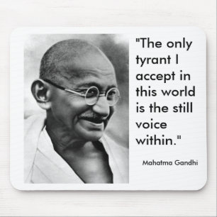 Lächelnd Gandhi Mousepad