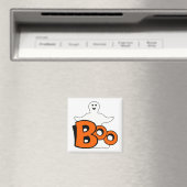 Lächelnd Ghost Boo Magnet (In Situ (Geschirrspüler))