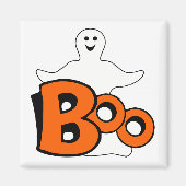 Lächelnd Ghost Boo Magnet (Vorne)