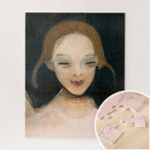 Lächelnd Girl, Helene Schjerfbeck Kunst Puzzle