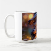 Lächelnd Gnome Stirring Magic Pot Kaffeetasse (Links)