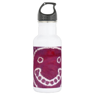 Lächelnd Happy Face Gefärbte Krawatte PhatDyes Trinkflasche