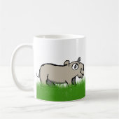 Lächelnd Hippo Kaffeetasse (Links)